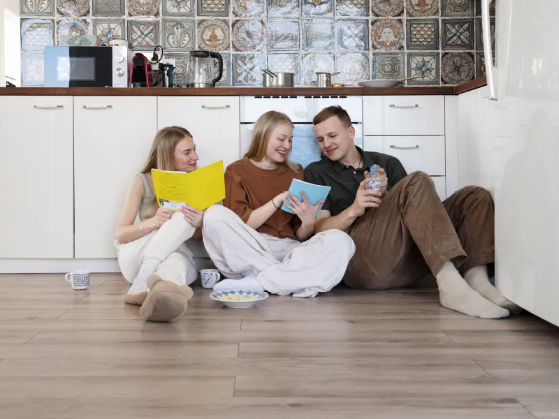 Instalación de piso SPC Imprac — ambiente 5